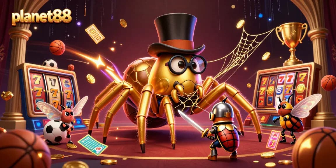 Experience thrilling wins at planet88 with dynamic slot reels and the brave beetle knight.