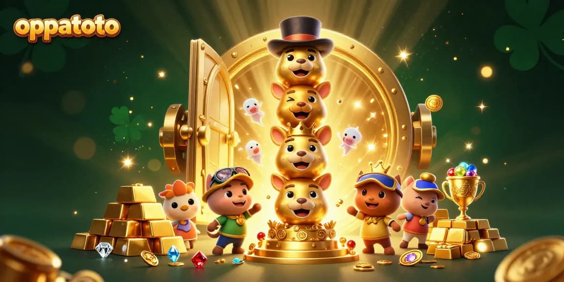 Join the fun at oppatoto as casino excitement bursts forth with 3D gaming treasures!