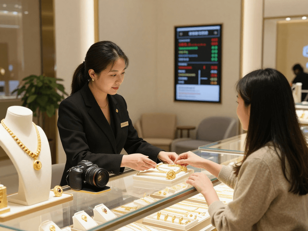 mantra88 login for gold investment in a modern jewelry shop
