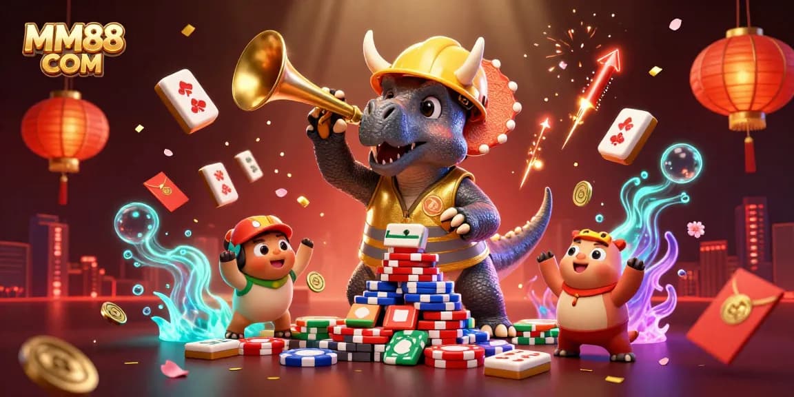 Experience exciting gameplay at MM88 COM with a vibrant casino scene bringing luck and winning moments!
