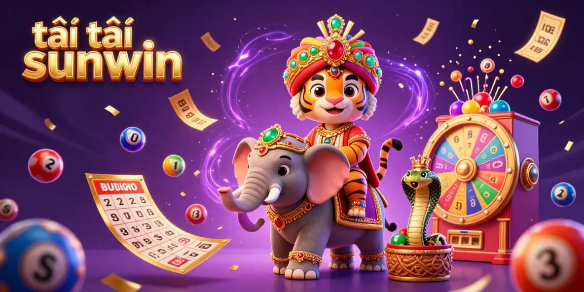 Tải sunwin and win big with vibrant lottery elements in an engaging casino scene
