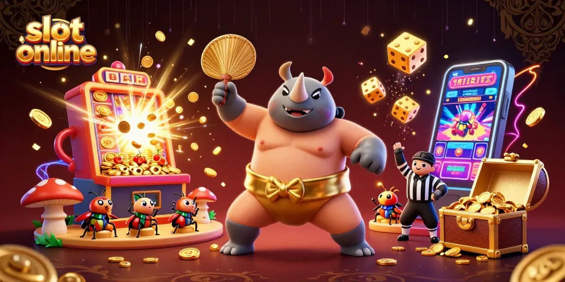 Experience thrill and excitement at slot online with dynamic jackpot scenes and charming characters.