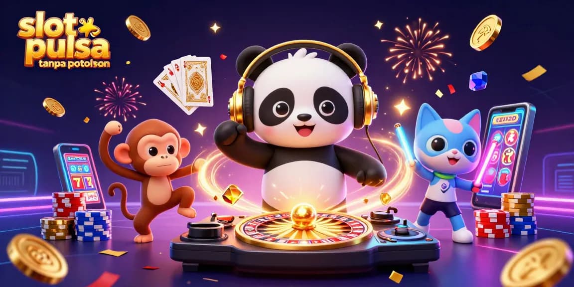 Menang besar di slot pulsa tanpa potongan sambil menikmati suasana kasino yang semarak.