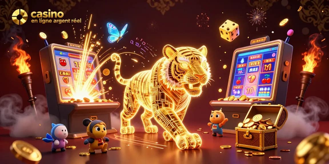 Jouez au casino en ligne argent réel avec les machines à sous, gain potentiel et excitant!