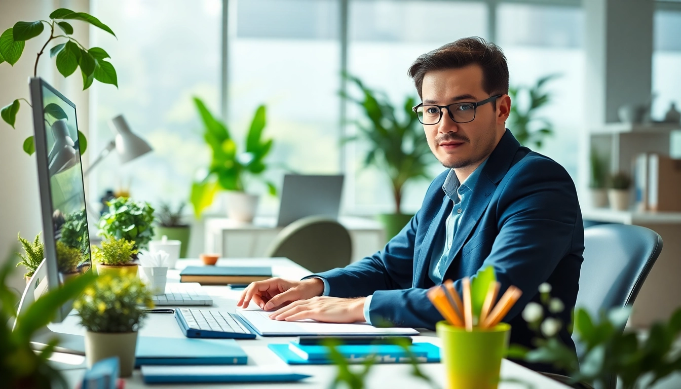 Boost your Your Most Productive Life with an inspiring workspace filled with productivity tools.