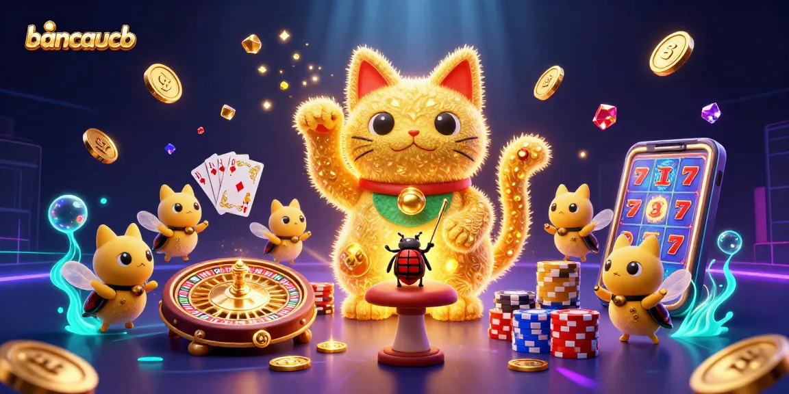 Engage with bancaucb's thrilling casino experience featuring detailed character art and vibrant gems.