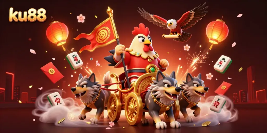 Experience thrilling moments at ku88 casino with exciting 3D characters and dynamic gaming elements.