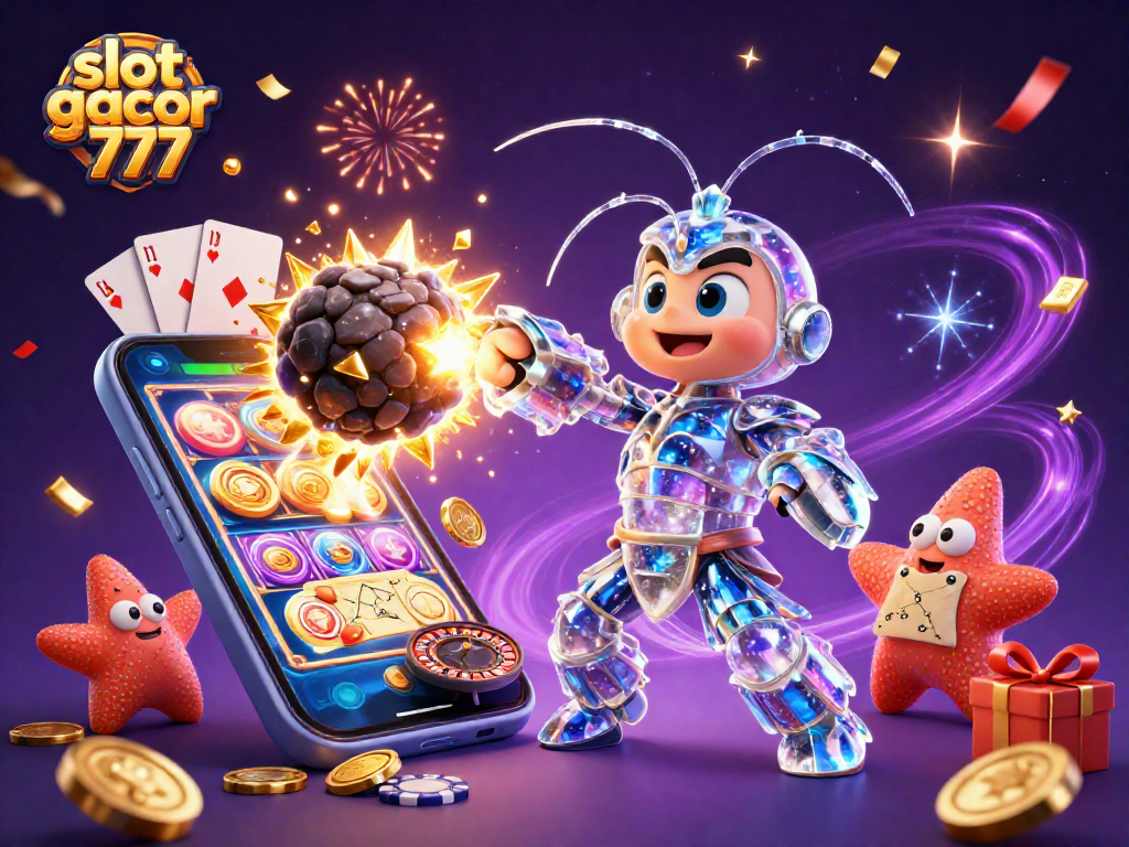 Experience fun and wins with exciting slot gacor 777 games amidst dazzling animations.