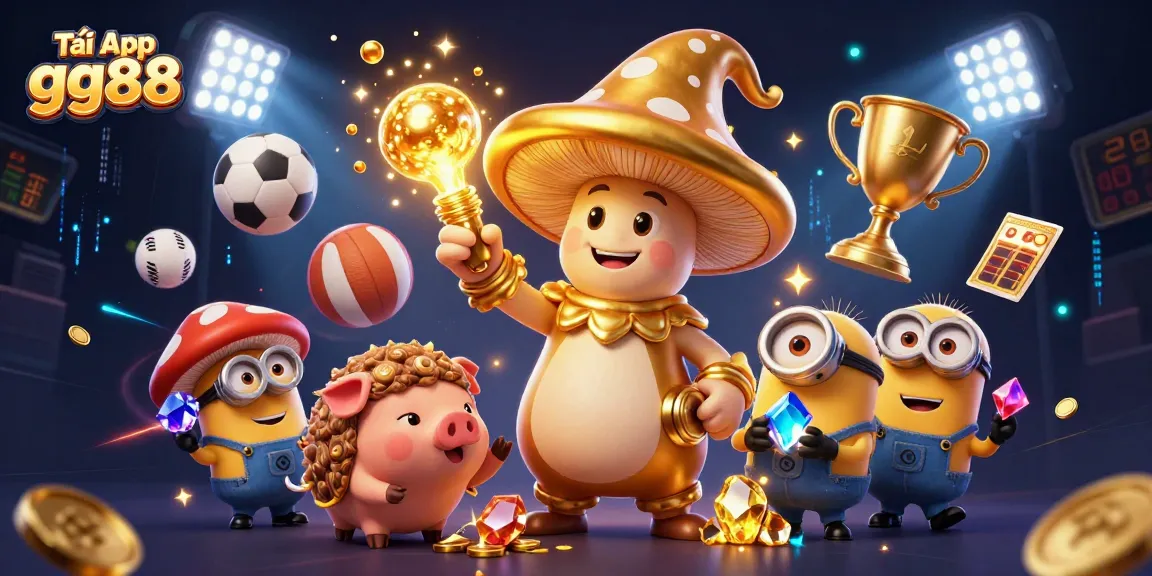 Engage in winning strategies with Tải App gg88, featuring magical elements and exciting sports betting action!