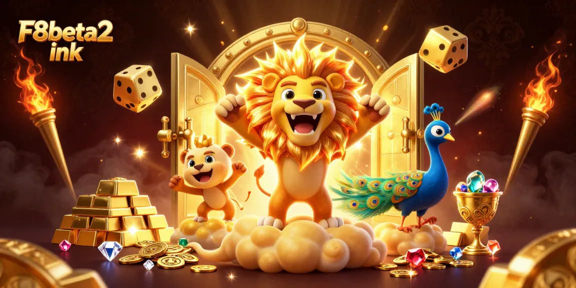 Spin the reels with F8beta2 ink in a vibrant casino universe filled with treasures and excitement.