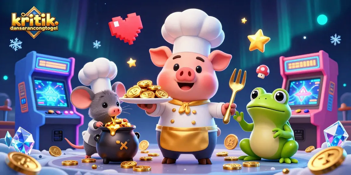 Engage with kritikdansarancongtogel as a gourmet feast of gold coins and gaming excitement.