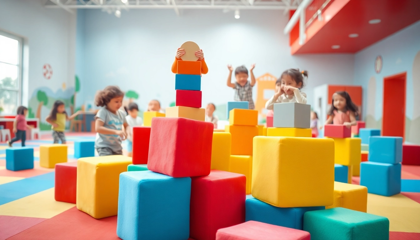 Discover more about kids' creative play using giant building blocks in an indoor adventure.
