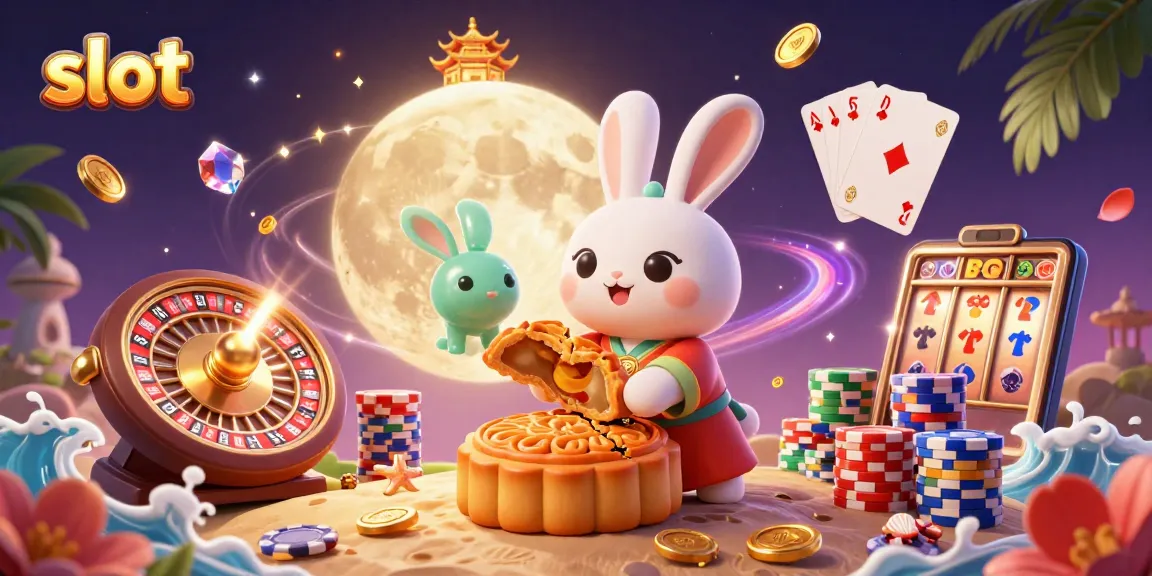 Engage with exciting slot gameplay while the moon rabbit offers golden jackpots.