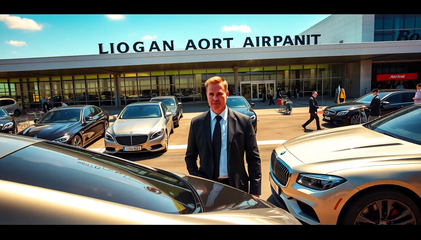 Experience reliable and professional Boston Logan airport car service with luxury vehicles and attentive chauffeurs.